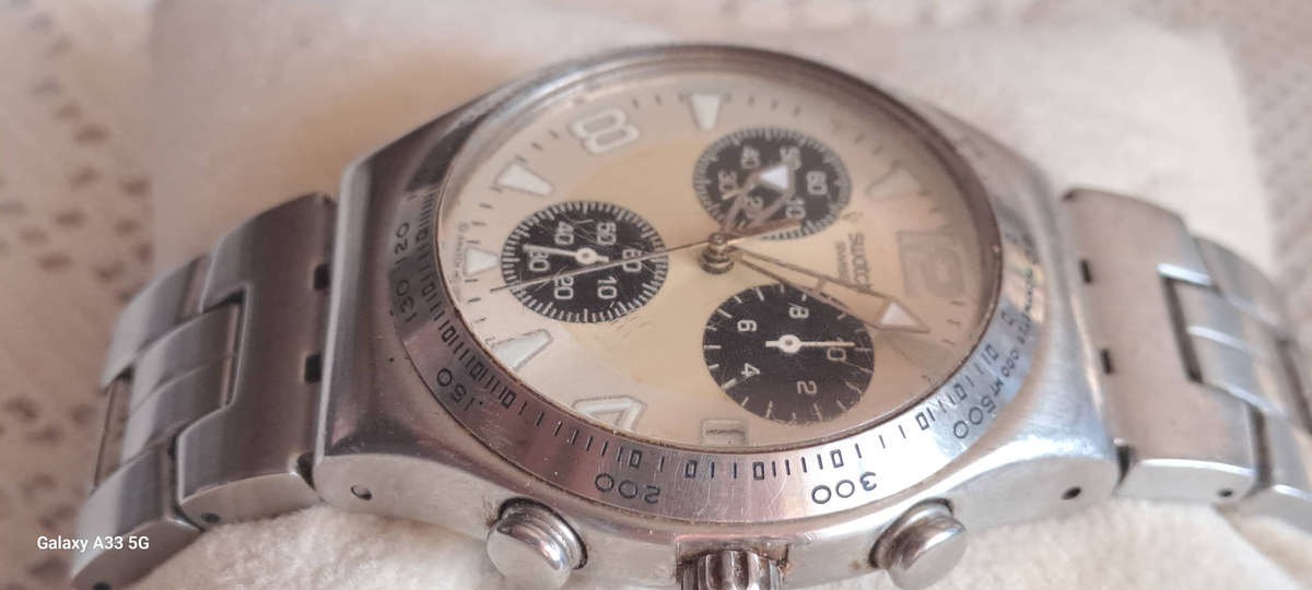 2006 Swatch Irony Chrono YCS473 Casual Watch reduced