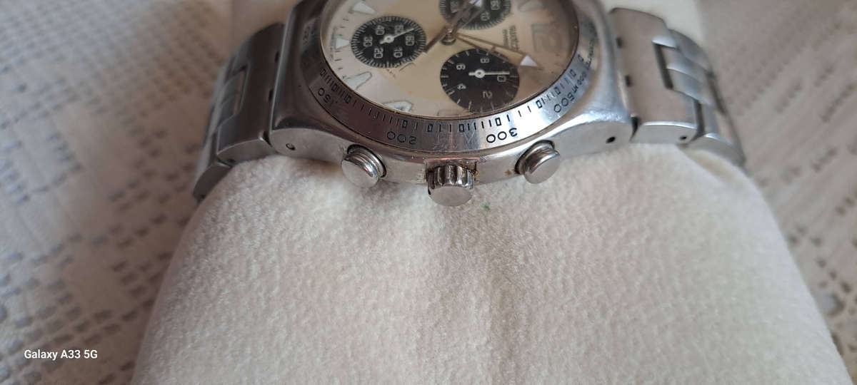 2006 Swatch Irony Chrono YCS473 Casual Watch reduced