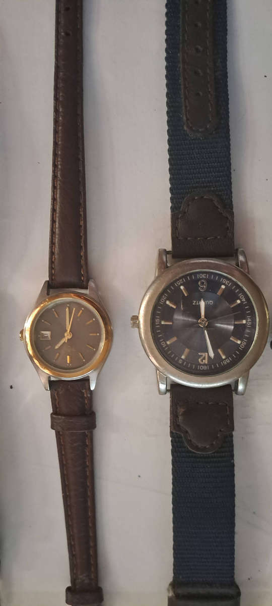 6x quartz ladies and mens watches