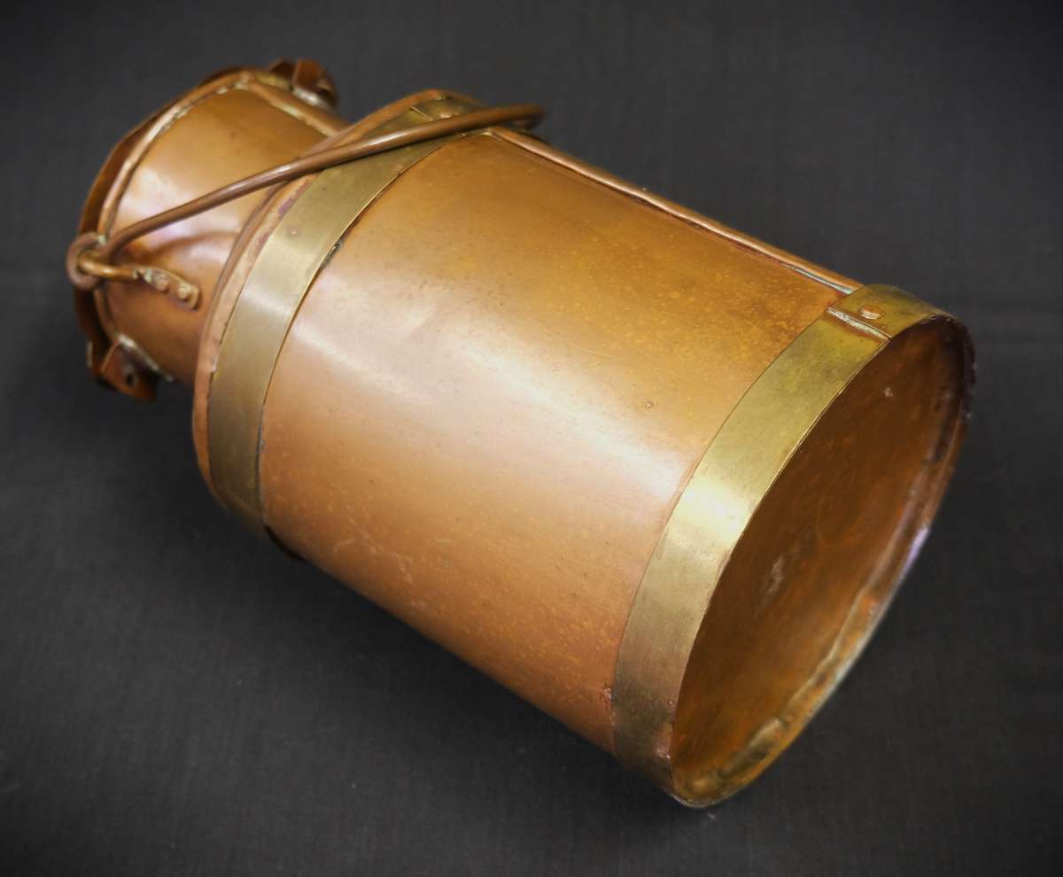 Copper Milk Can