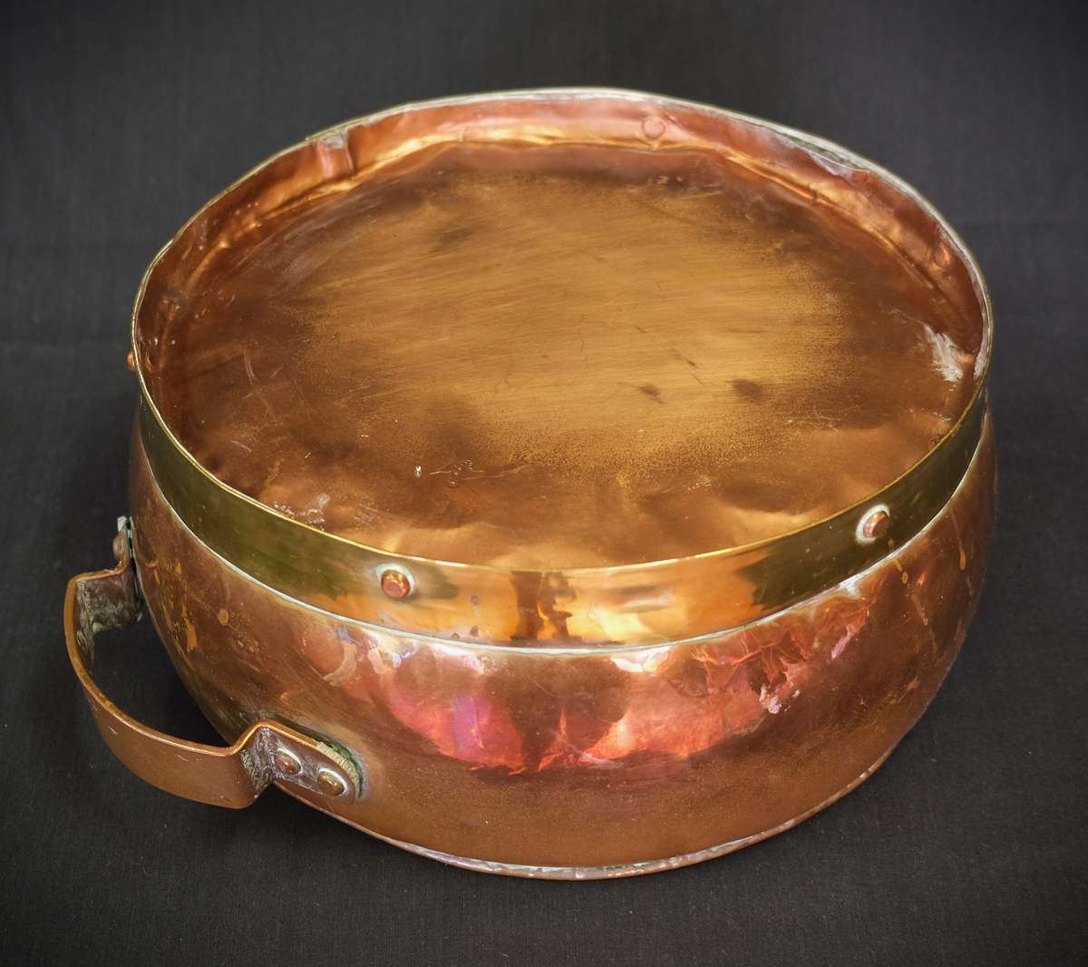 Vintage Copper and Brass Dish