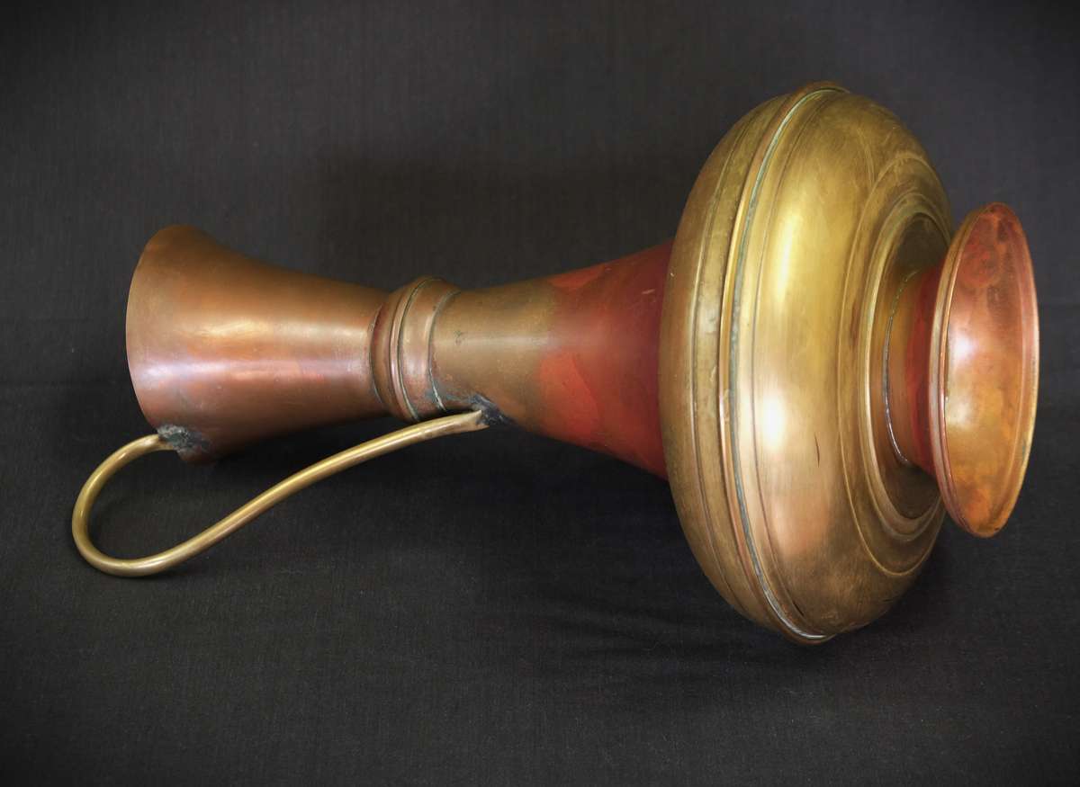 Vintage Copper and Brass Pitcher