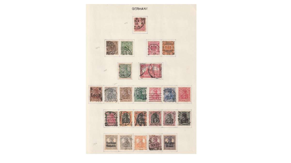 Germany & Anglo American Zone. 15 Page selection of MM* & used stamps.