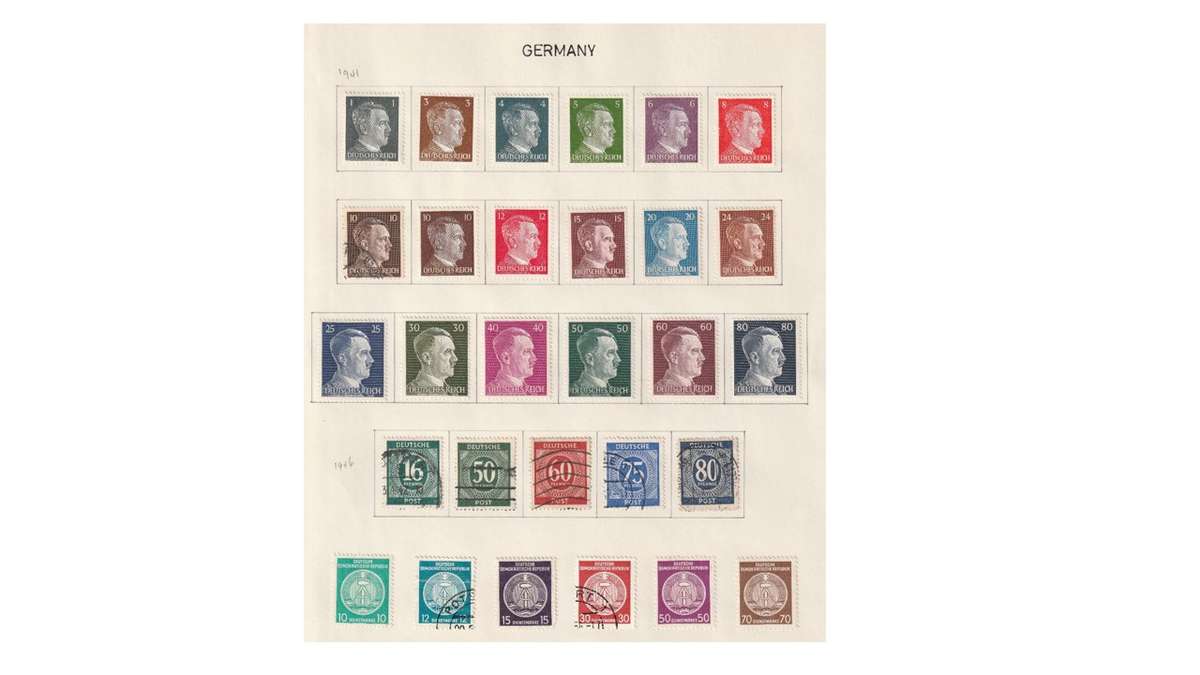 Germany & Anglo American Zone. 15 Page selection of MM* & used stamps.