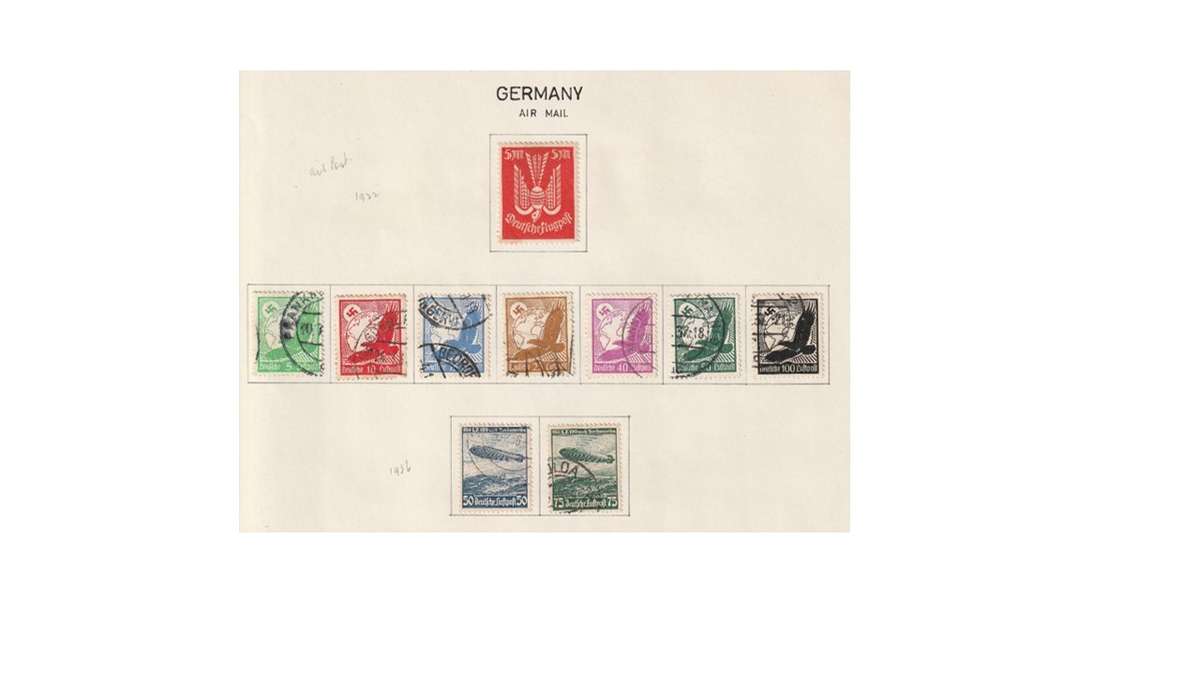 Germany & Anglo American Zone. 15 Page selection of MM* & used stamps.