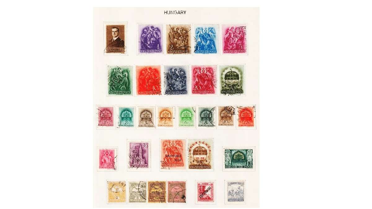 Hungary 7 page selection