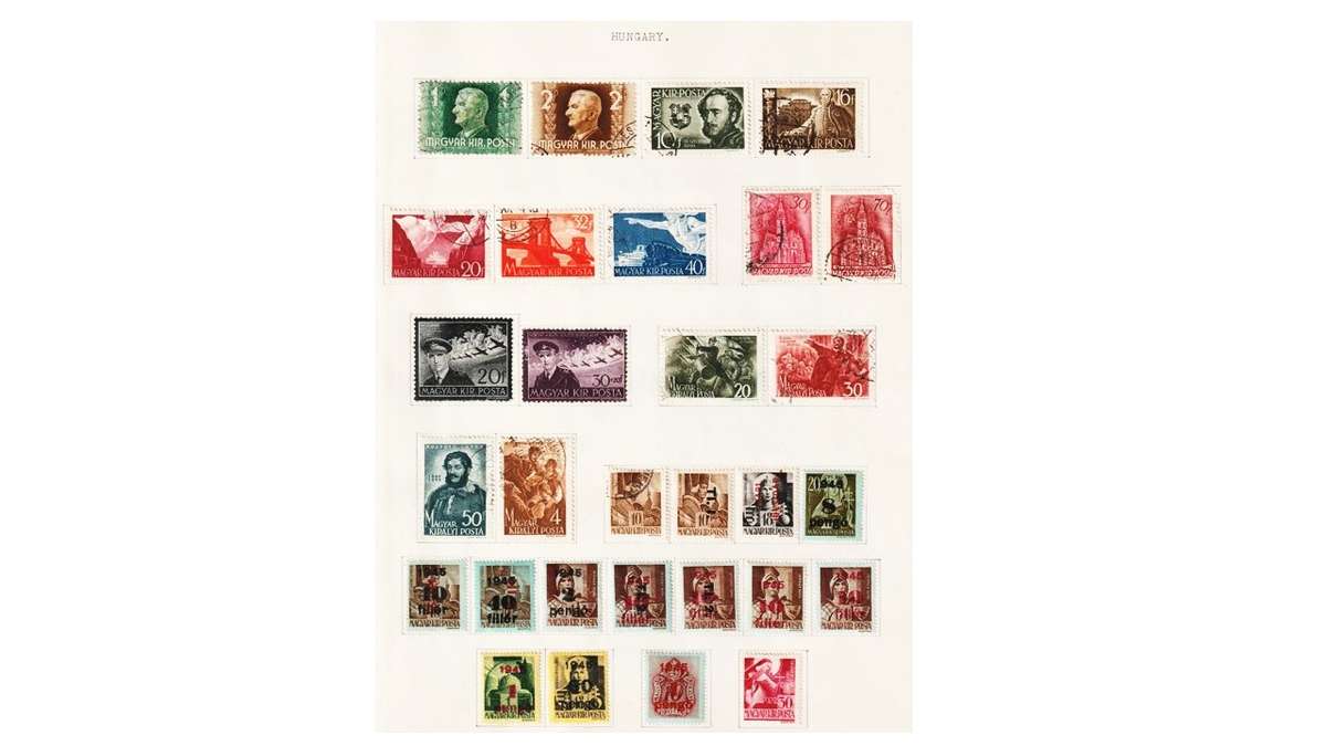 Hungary 7 page selection