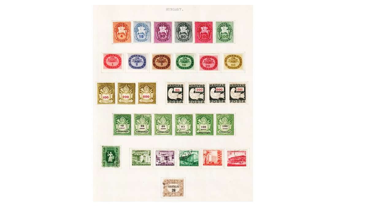 Hungary 7 page selection