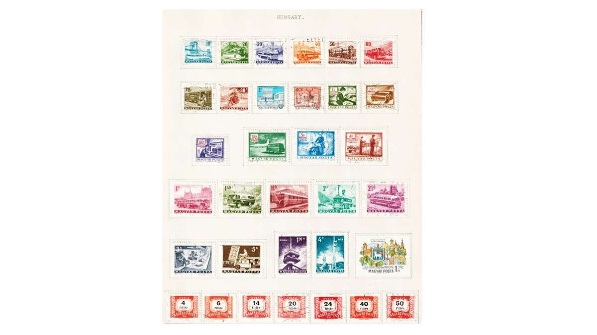 Hungary 7 page selection