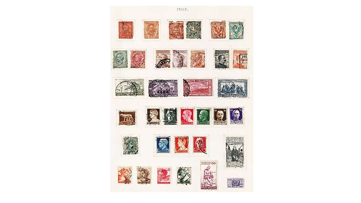 Italy and Colonies 6 page selection