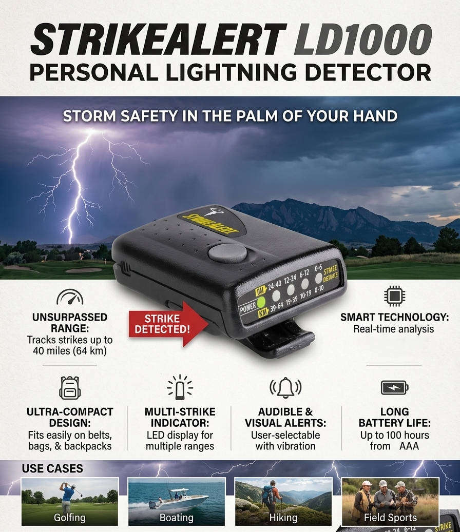 Lightning Detector StrikeAlert