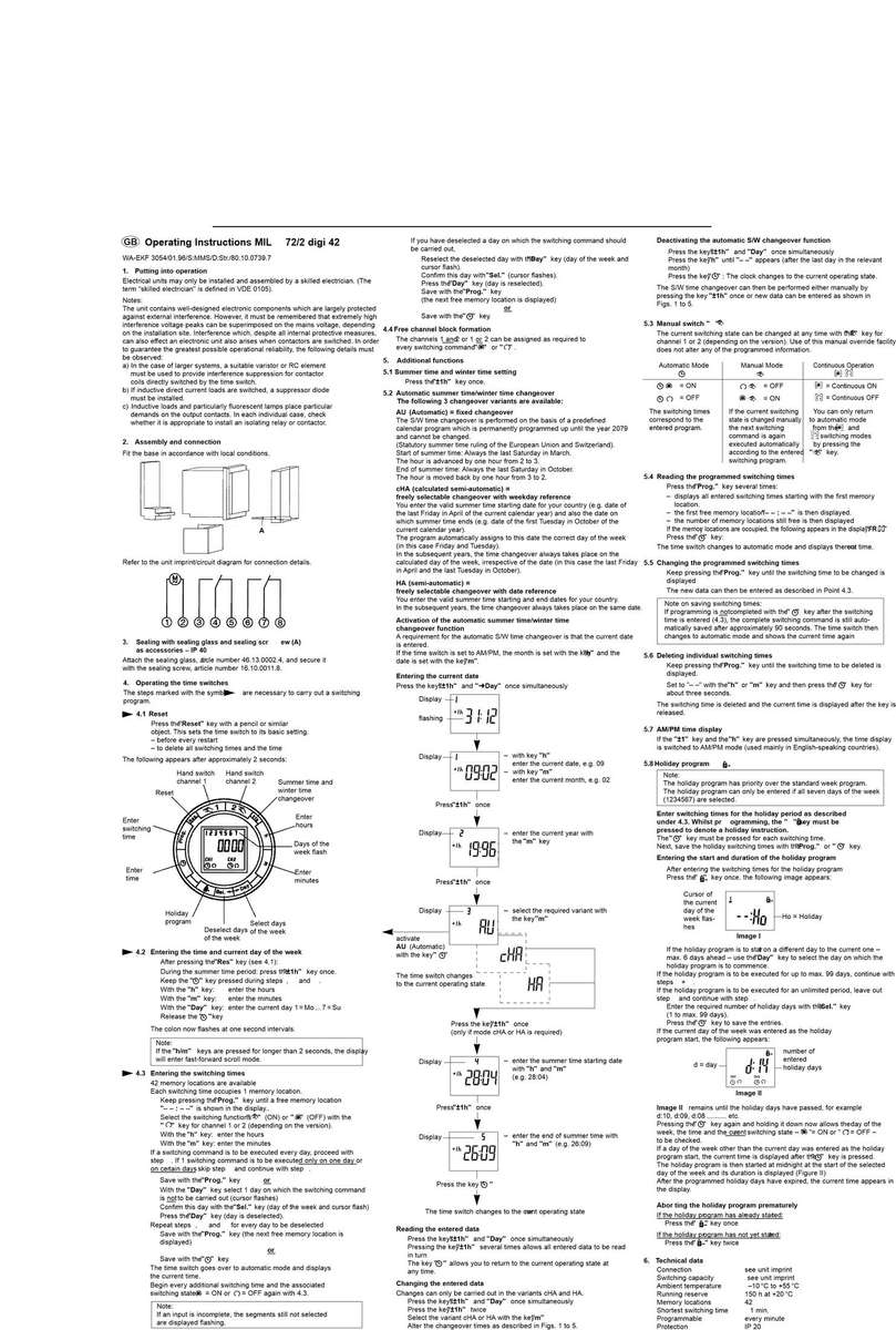 Plug-in timer Programmable Timer, 24 Hours