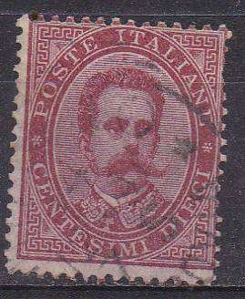 Italy 1879 King Humbert i 10c FU