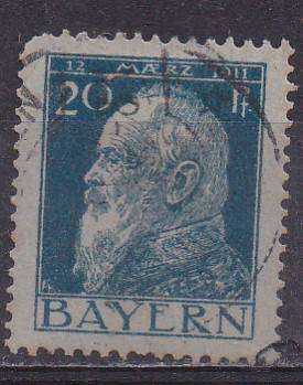 Germany 1914-20 Bavaria King Ludwig iii 20pf FU