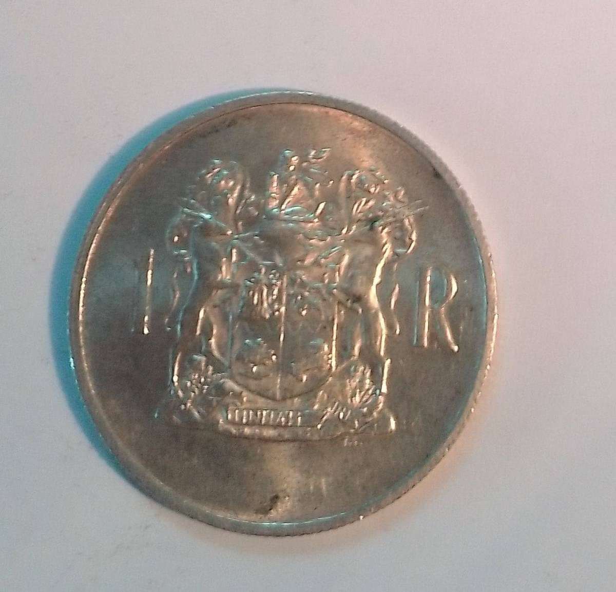 RSA 1969 1r silver coin