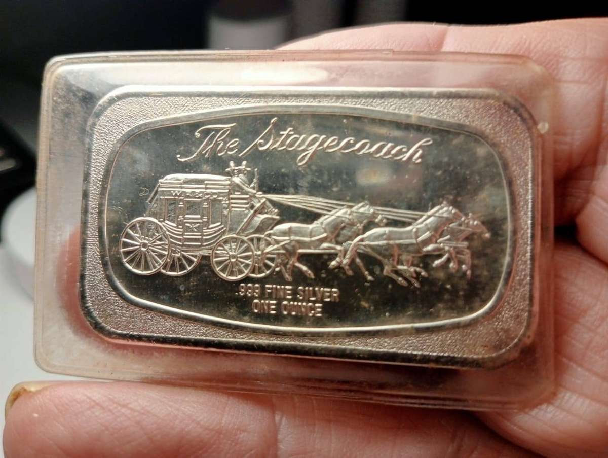 1oz Silver bar
