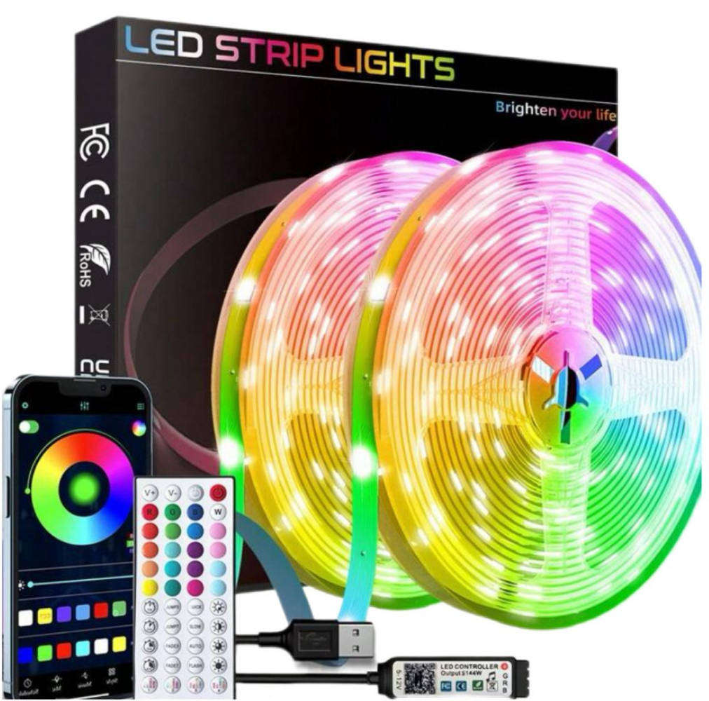 1-metre RGB LED TV Strip Lights
