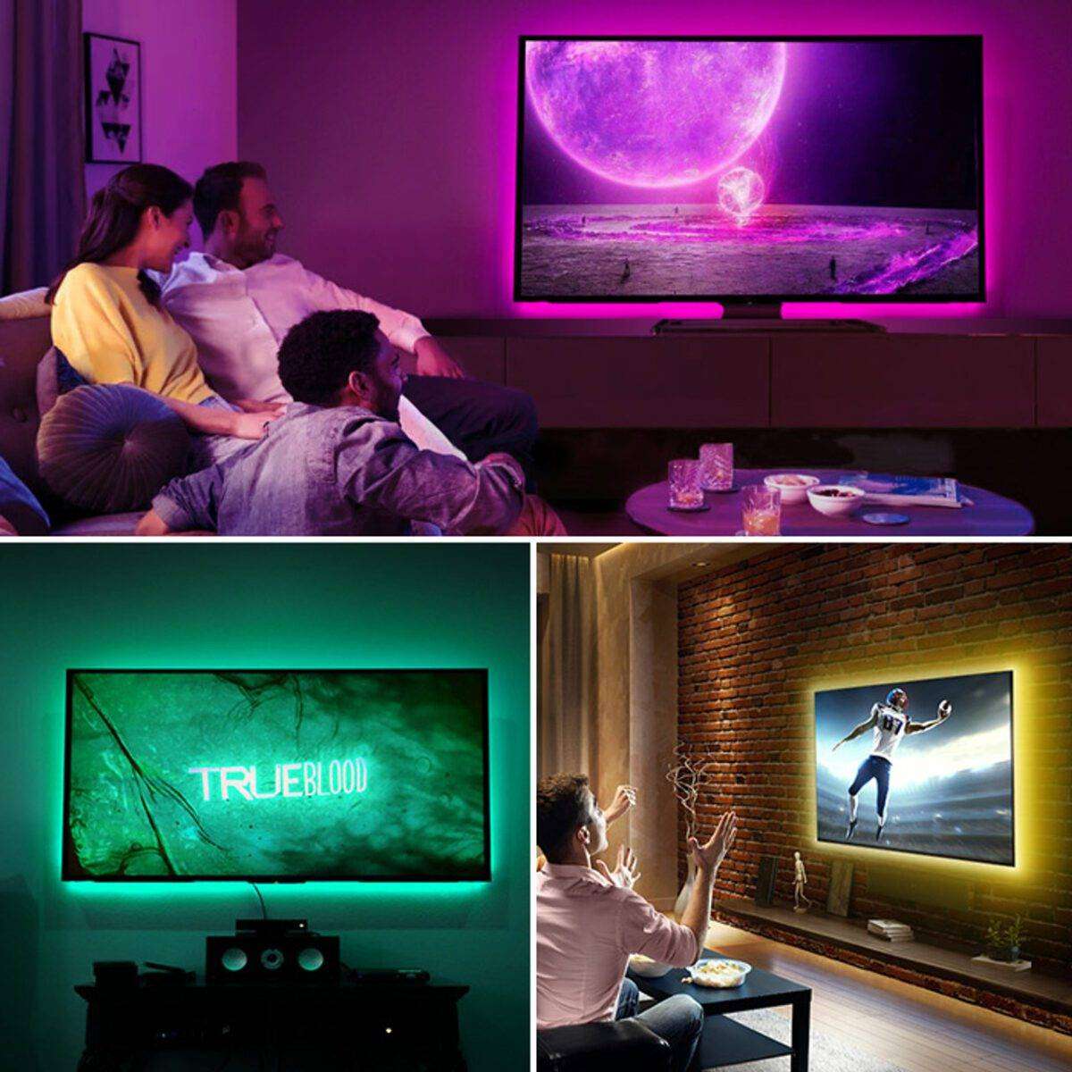 1-metre RGB LED TV Strip Lights