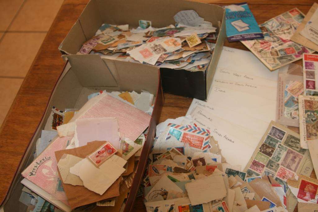 Stamps on and off paper exotic finds possible