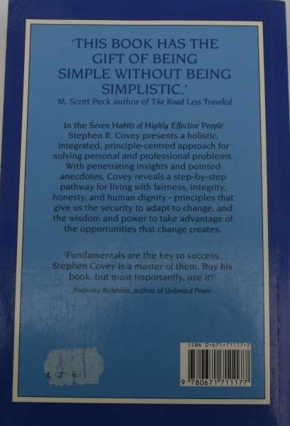 The 7 Habits of highly effective people, Stephen Covey