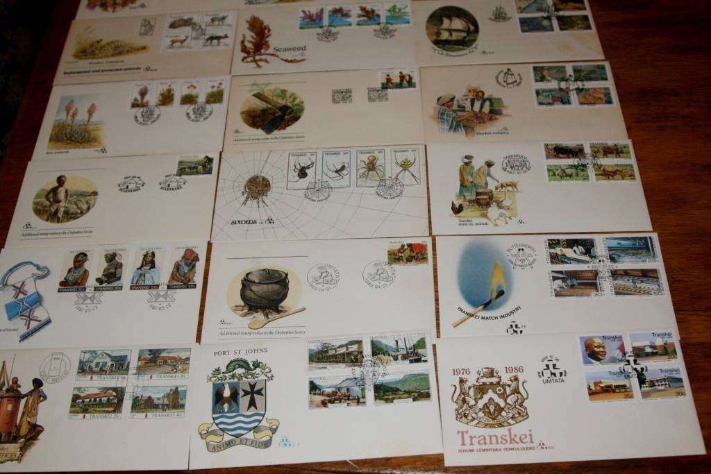 20 Transkei first Day Covers***Low start Stunning Covers*** On offer are 20 stunning Transkei FDCs