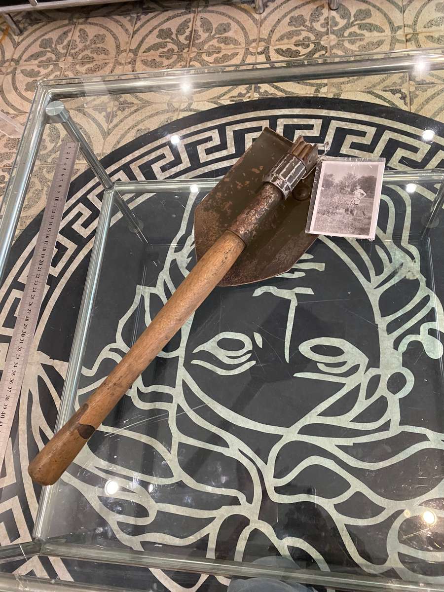 Vintage Military Shovel