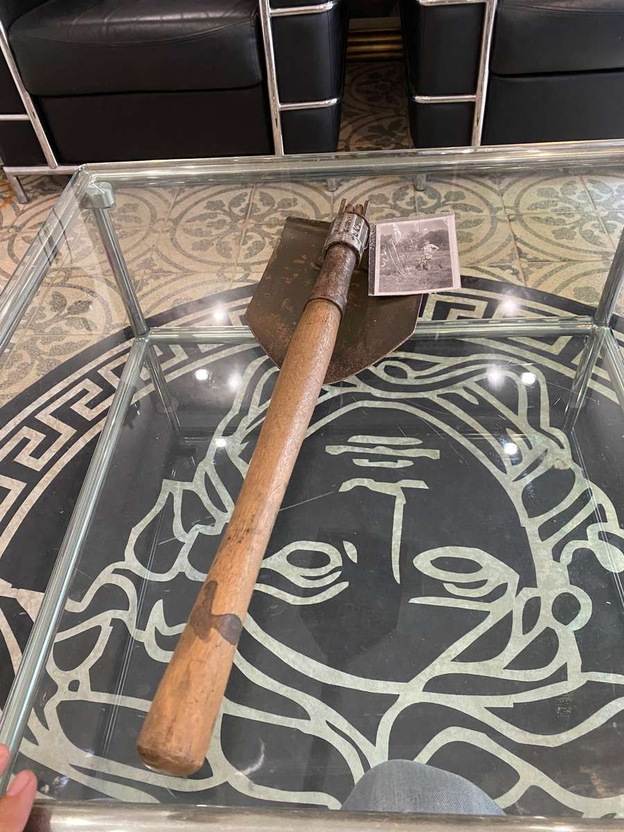 Vintage Military Shovel