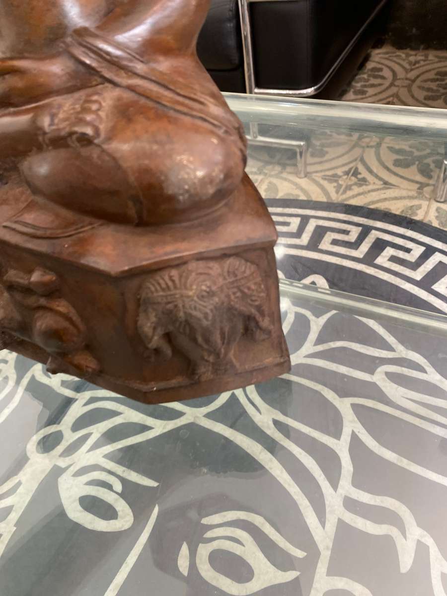 Antique bronze sculpture 40cm tall