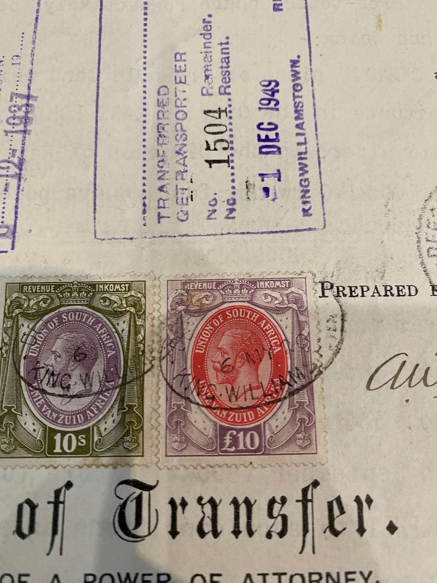 Union of South Africa stamps