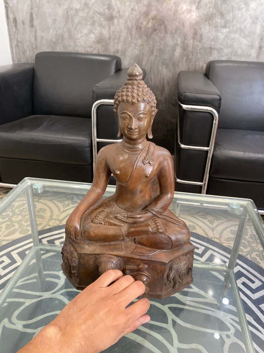 Antique bronze sculpture 40cm tall