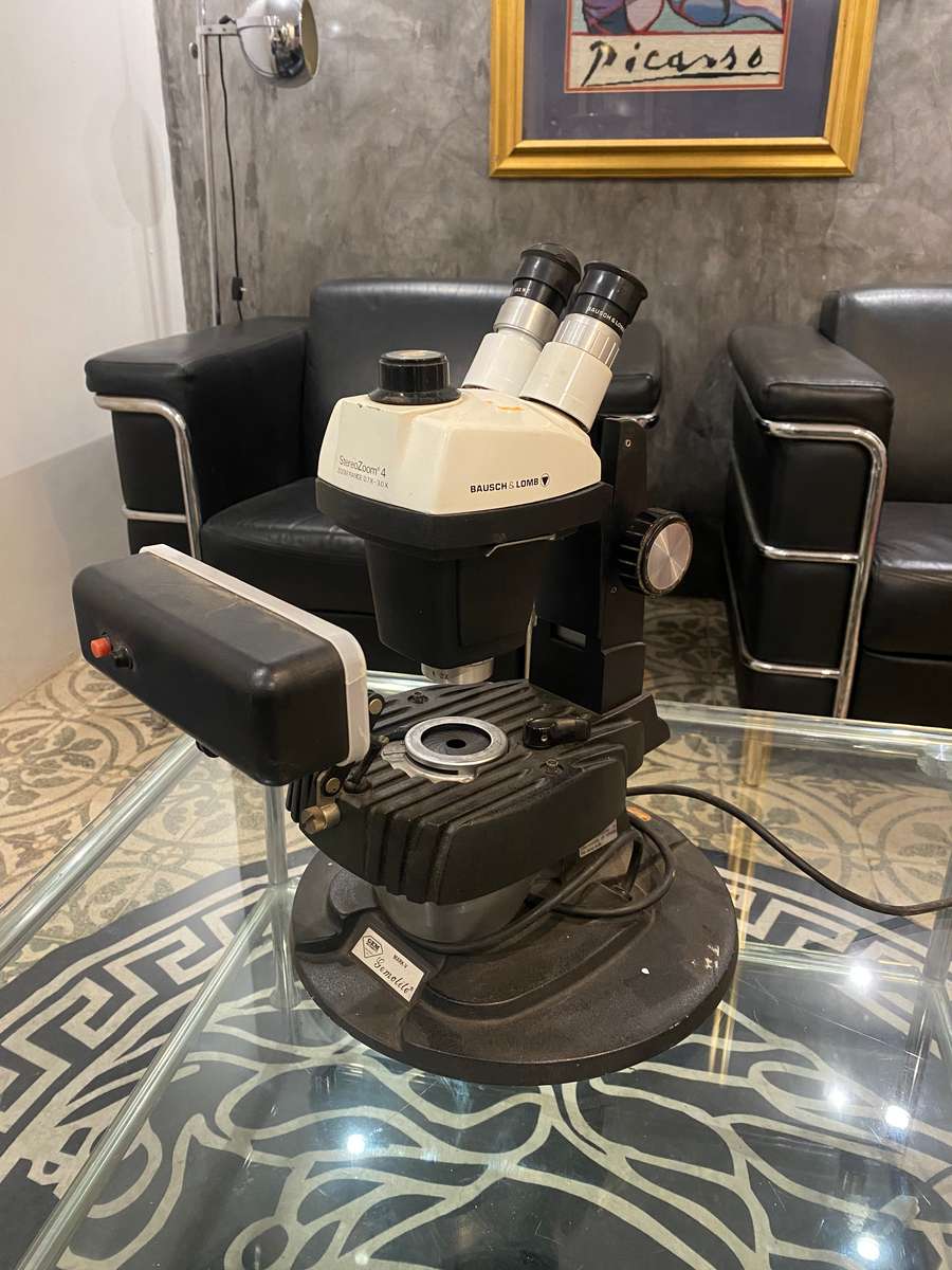 Bausch & Lomb Mark V gemolite microscope