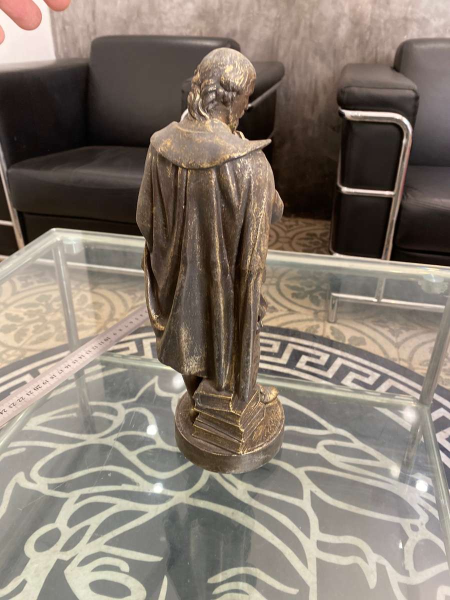 31CM tall spelter Shakespeare sculpture!!!!