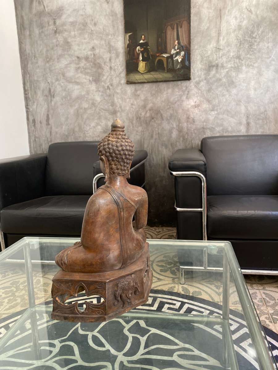 Antique bronze sculpture 40cm tall