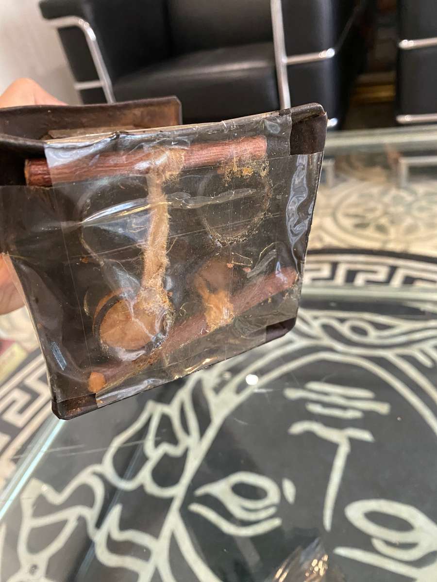 Antique Metal Candles