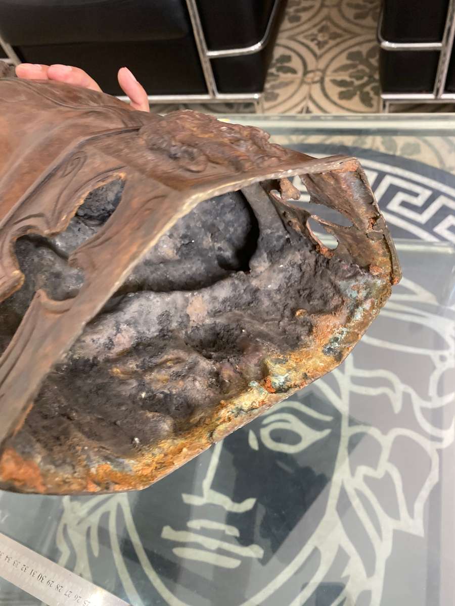 Antique bronze sculpture 40cm tall