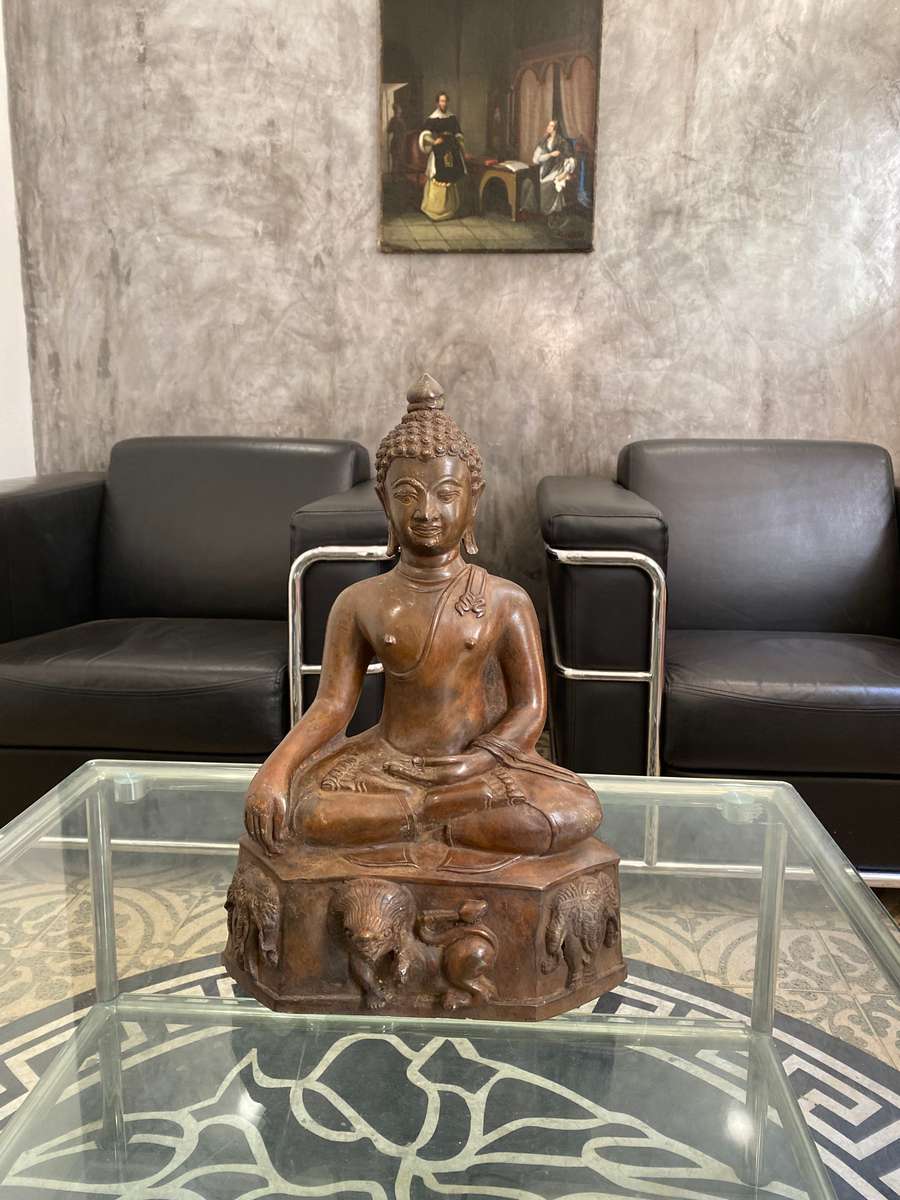 Antique bronze sculpture 40cm tall