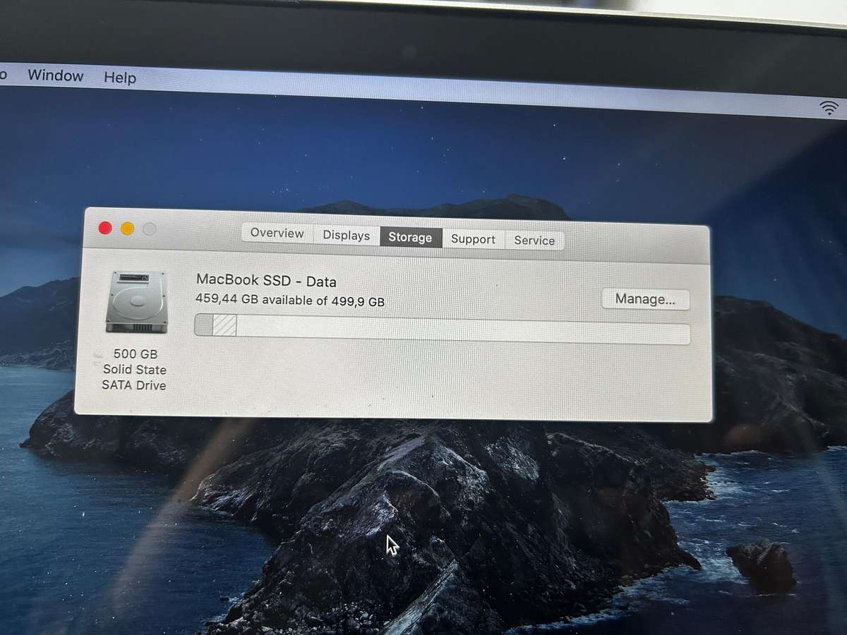 MacBook Pro 13" late 2012 model