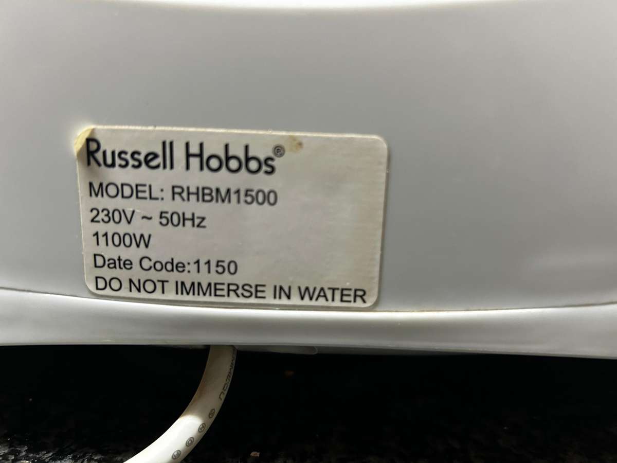 Russell Hobbs bread maker with popcorn function