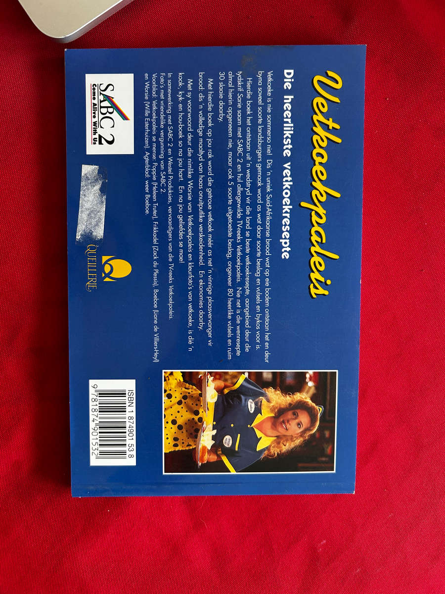 Vetkoek Paleis recipe book