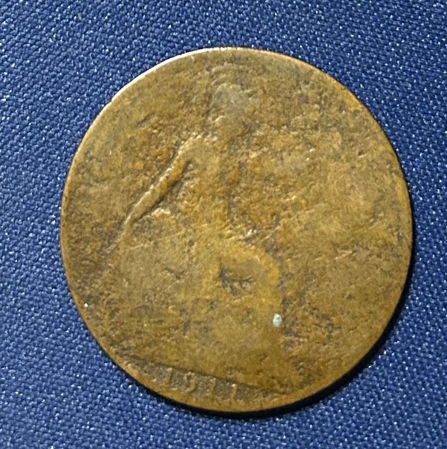 1911 One Penney Georgivs v dei gra:britt:omn:rex fid:def:ind:imp