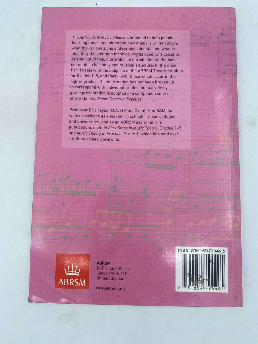 The AB Guide to Music Theory Part 1 and 2 - Eric taylor