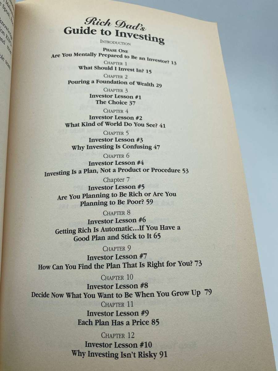 Rich Dad's Guide To Investing - Robert T. Kiyosaki