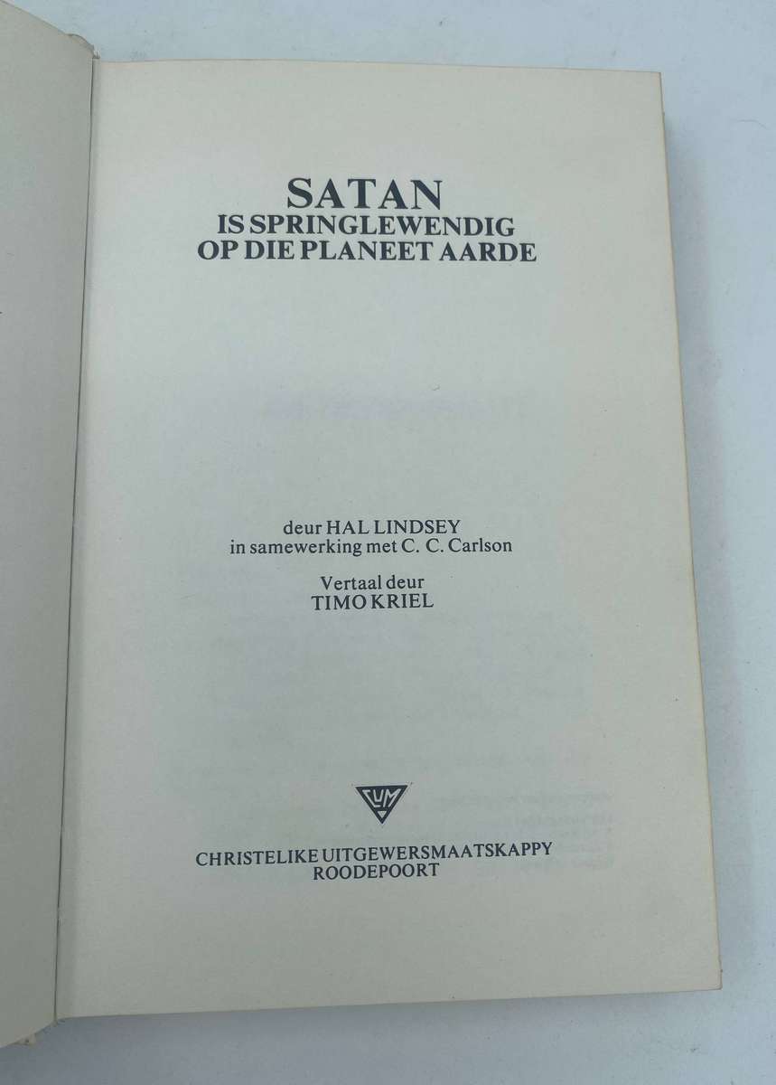 Satan is springlewendig op die planeet aarde - Hal Lindsey