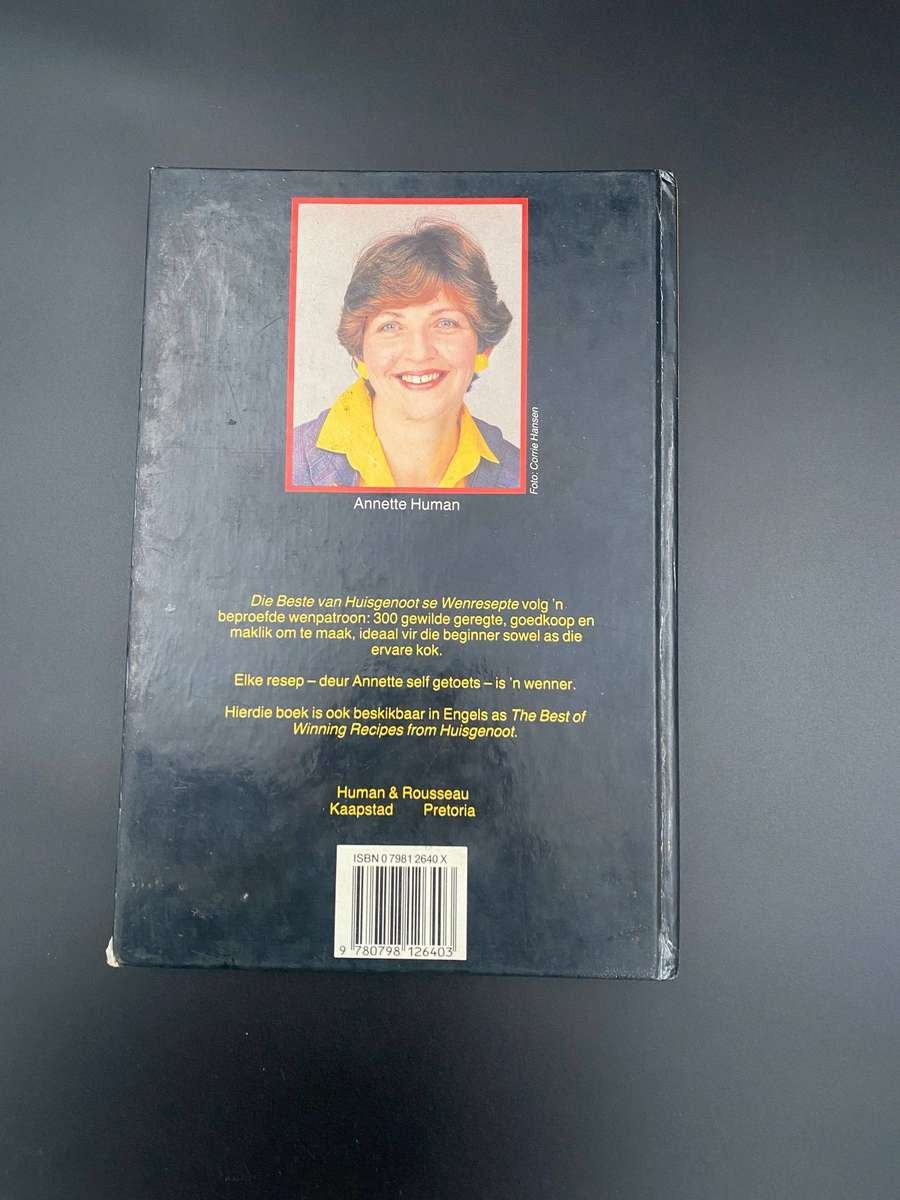 Huisgenoot , Die beste van Wenresepte - Annette Human