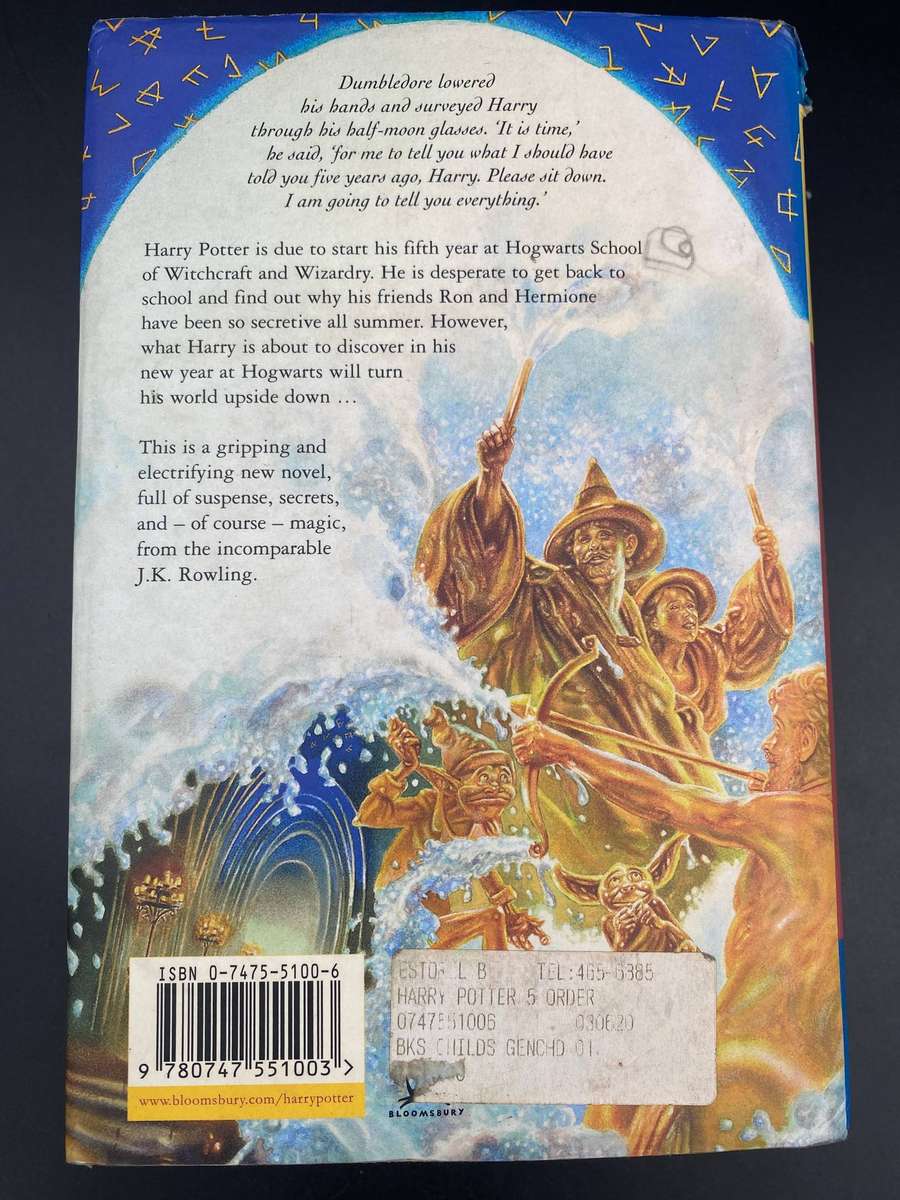 Harry Potter and the order of the Phoenix - J.K. Rowling