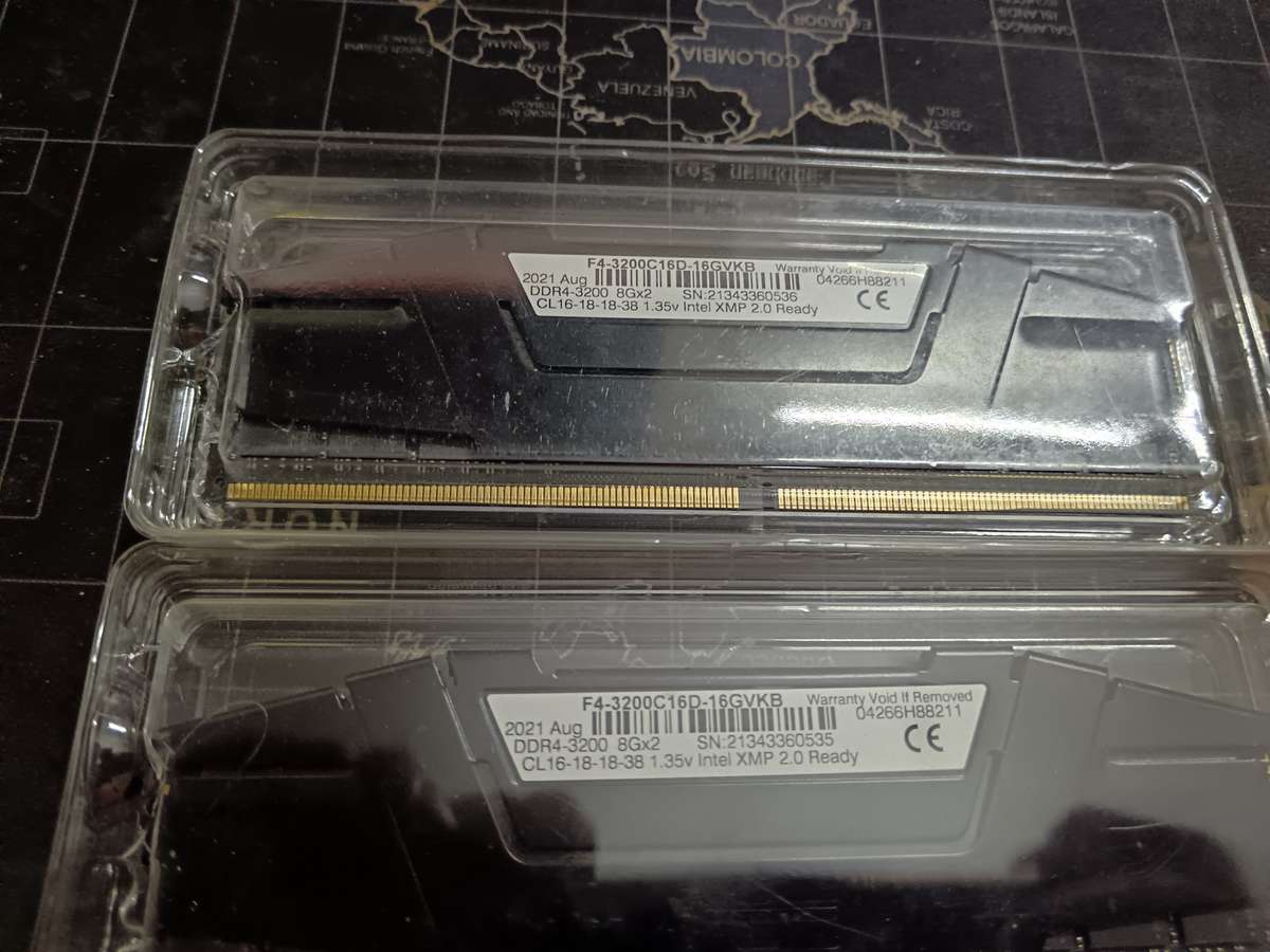 16GB G Skill Ripjaws DDR4 ram