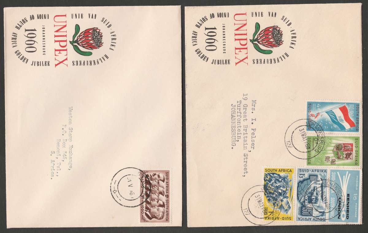 South Africa  (First Day / Private / Unusual / Covers / Items)