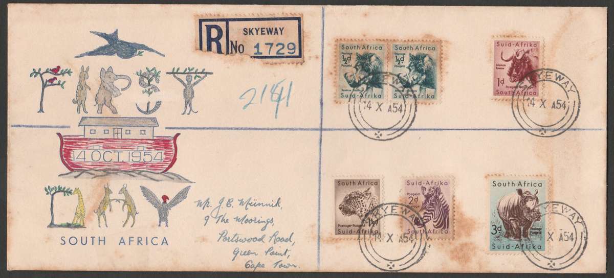 South Africa  (First Day / Private / Unusual / Covers / Items)
