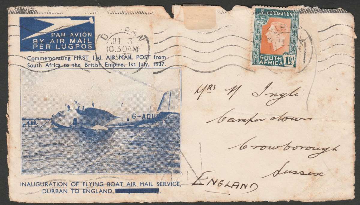 South Africa  (First Day / Private / Unusual / Covers / Items)