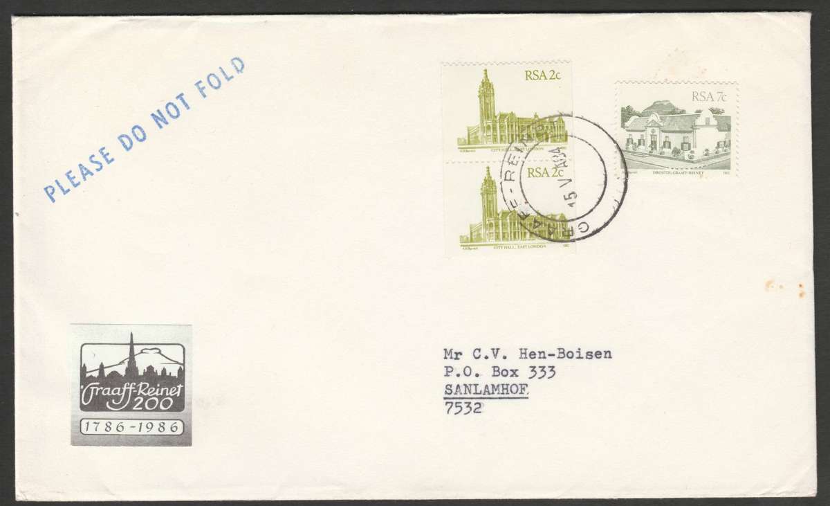 South Africa  (First Day / Private / Unusual / Covers / Items)